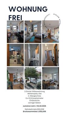 Foto - Altbauwohnung am Wilhelmplatz in Kiel