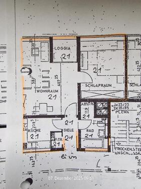 Foto - 2 Zimmer Wohnung ab 15.01.2026 - 650,00 EUR Kaltmiete, ca.  54,00 m²