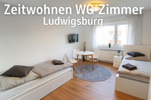 Foto - möbliertes WG-Zimmer mit Wlan, Smart-TV, Bad, Wc und Küche zur Teilung, Waschmaschine, Trockner