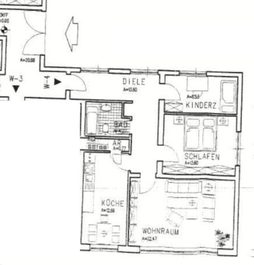 Foto - Frisch renovierte 3-Zi.-EG-Wohnung in Würselen - ab 01.10.