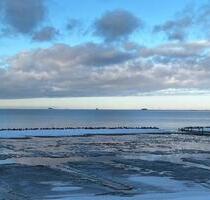 Winter auf Nordstrand im gemütlichen Ferienhaus