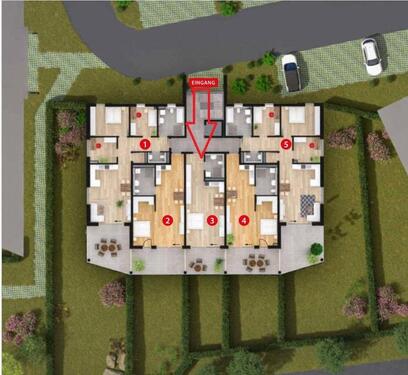 Foto - 1 Zimmer Terrassenwohnung zur Miete in Steinberg am See