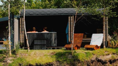 Foto - Wellness,Sauna Hot Tub,Day Spa, Übernachtung im Schlaffass