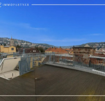 Wohnen über den Dächern von Stuttgart-Süd – Galeriewohnung mit Traum-Dachterrasse