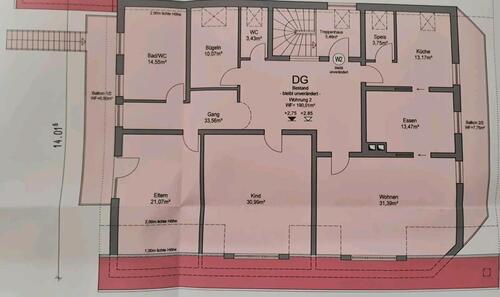 Foto - Mietwohnung - 2.130,00&nbsp;EUR Kaltmiete, ca.&nbsp; 190,00&nbsp;m&sup2;