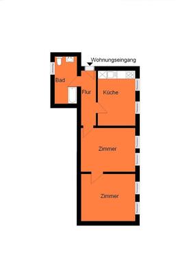 Foto - Etagenwohnung in Wittenberge