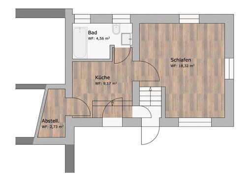 Foto - 4 Zimmer Maisonettenwohnung in Gröditz