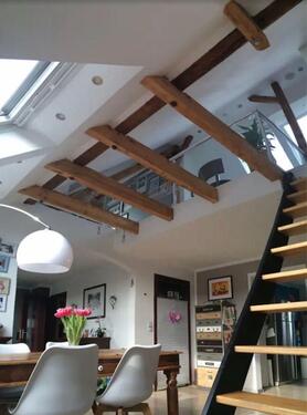 Foto - Maisonette Wohnung mit Kamin, Galerie & Balkon