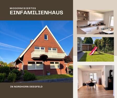 Foto - Modernisiertes Einfamilienhaus in Nordhorn-Deegfeld