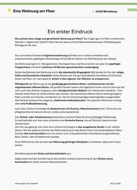 Foto - 2 Zimmer Maisonettenwohnung zum Kaufen in Mönkeberg