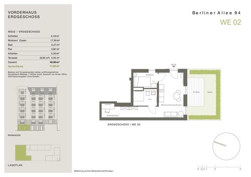 Foto - 1 Zimmer Etagenwohnung zur Miete in Berlin