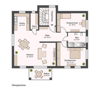 Foto - Erstbezug Neubau Vermietung 3,5 Zimmer Wohnung in 85244 Röhrm