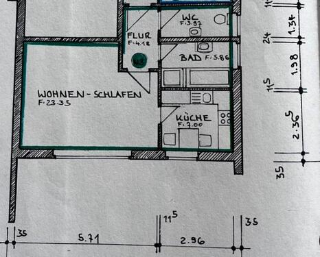 Foto - Etagenwohnung in Berghaupten zur Miete