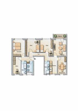 Foto - ***Hier ist Platz für alle*** geräumige 6 - Raum Wohnung mit Balkon