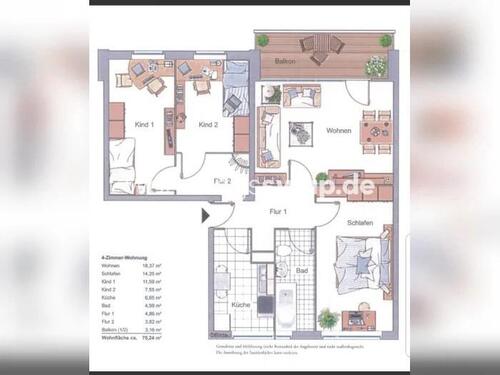 Foto - Wohnungsswap - 4 Zimmer, 75 m² - Strausberger Platz, Friedrichshain, Berlin