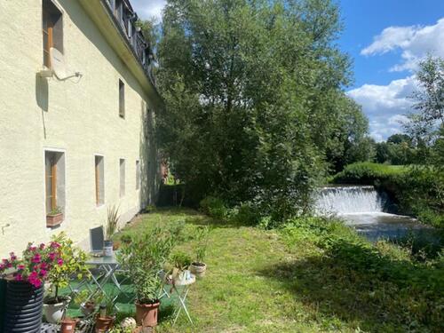 Foto - Für Naturliebhaber: 2 Zi-Wohnung in historischer Wassermühle