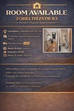 Foto - Etagenwohnung in Berlin zur Miete