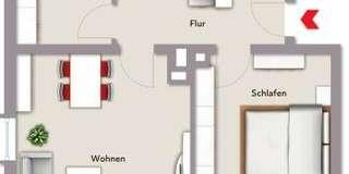 Foto - Charmante 3-Zimmer-Wohnung im 2. OG in Bamberg Ost