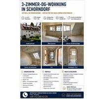 3 Zimmer DG Wohnung in Schorndorf