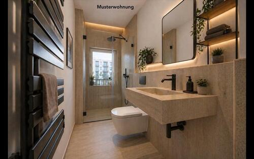 Foto - 2-Zimmer-Wohnung mit großer Loggia & Balkon 