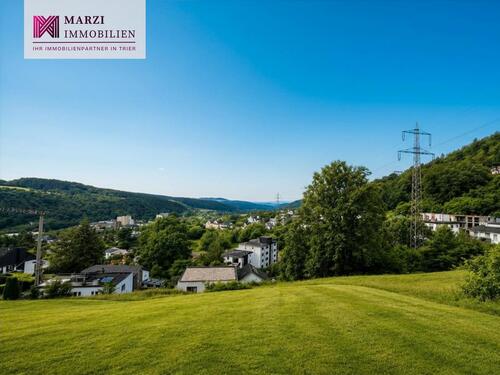 Foto - Baugrundstück mit Fernblick in Saarburg 