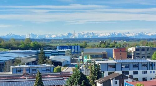 Foto - Moderne 4-Zimmer Wohnung - Gute Lage in Buchloe mit Bergblick