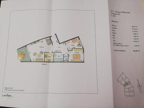 Foto - 3.5 Zimmer Etagenwohnung zum Kaufen in Ostfildern