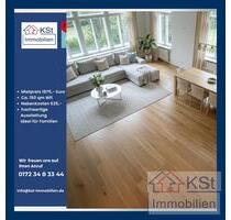 Repräsentative 4-Zimmer-Wohnung in historischer Stadtvilla, Garage, Gartennutzung, begehrte Toplage - Markkleeberg