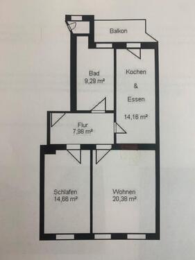 Foto - Etagenwohnung in Chemnitz zur Miete