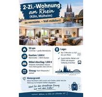 2-Zi.Wohnung am Rhein (Köln-Mülheim)