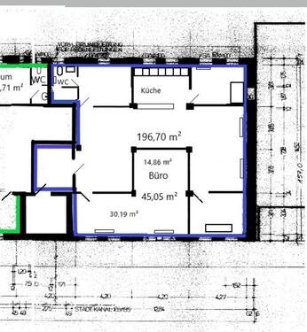 Foto - 196 m² f. Verein, Werkstatt, Büro, Freizeitraum, Tonstudio, o. Ä.