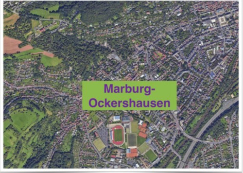 Foto - Gewerbefläche mit Schaufenster, Büroräumen und PKW Stellplätzen - Marburg-Ockershausen zentral