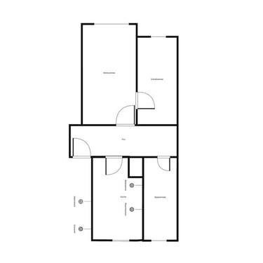 Foto - 2 Zimmer Etagenwohnung zur Miete in Erfurt