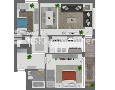 Foto - Etagenwohnung in Sankt Augustin