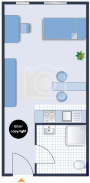 Foto - 1 Zimmer Etagenwohnung in Oldenburg