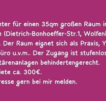 Nachmieter Raum im EFB-Gebäude - 300,00&nbsp;EUR Kaltmiete, ca.&nbsp; 35,00&nbsp;m&sup2; in Wolfenbüttel (PLZ: 38300)