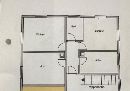 Foto - 3-Zimmer-Wohnung im Zentrum - 690,00 EUR Kaltmiete,