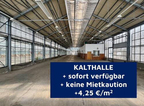 Foto - Kalthalle mit Büro zur Miete – Nähe A1– ab sofort verfügbar, ohne Maklerprovision