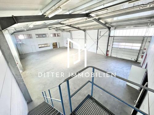 Foto - Unbeheizte Lagerhalle Produktionshalle mit Büroräumen zu vermieten