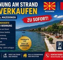 Zu verkaufen !!! Wohnung am Strand in Struga Nordmazedonien - Hamburg Eidelstedt
