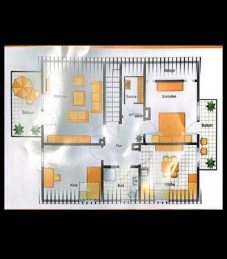 Foto - 3 Zimmer Dachgeschoßwohnung zur Miete in Butzbach