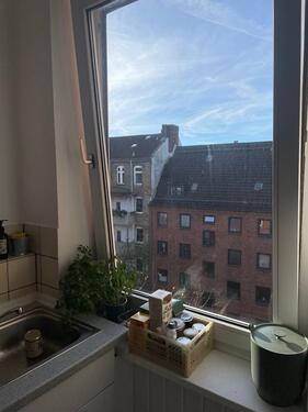 Foto - WG !! Schrevenpark 2 Zi Wohnung vom Feinsten !! Waschtrockner, Spülmasch Holzboden renoviert neue Fenster