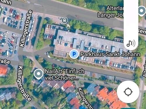 Foto - Parkplatz im Parkhaus Erlangen, Langer Johann