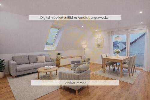 Foto - Renovierte 84 m² 3-Raum-Maisonette-Wohnung in Magdeburg Olvenstedt mit Balkon und Fußbodenheizung