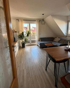 Foto - Helle Dachgeschosswohnung 2 Fam.haus Bibersfeld