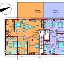 3-3,5Zimmer, KfW40, Erstbezug, Wärmepumpe, große Dachterrasse - Eberhardzell