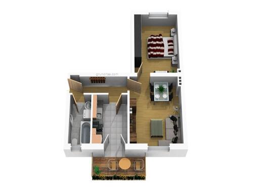 Foto - Erdgeschoßwohnung in Magdeburg zur Miete