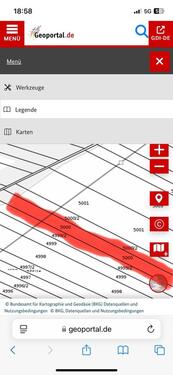 Foto - Wiesengrundstück mit Baumbestand in Bruchhof Sanddorf