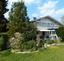 Sonniges Einfamilienhaus mit schönem Garten, Bergblick u. Seenähe - Bernau am Chiemsee