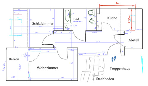 Foto - 2 Zimmer Etagenwohnung zur Miete in Wilhelmshaven